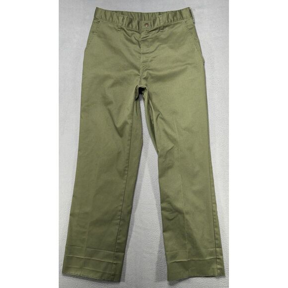 Boy Scouts Of America Pants Mens‎ 30x31* Green Official Uniform Outdoor Gorpcore - Picture 1 of 13
